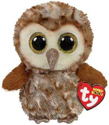 Peluche Beanie Boos Búho Percy 15 cm