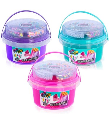 Slime Cubo con Decoraciones colores