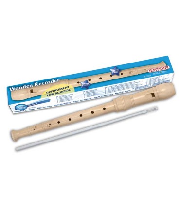 Flauta de Madera Bontempi contenido