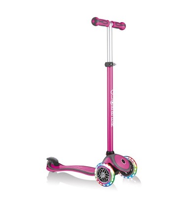 Patinete Globber GO.UP Comfort Rosa modo scooter manillar arriba
