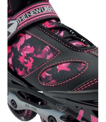 Patín Ajustable XR-190 Camuflaje Rosa