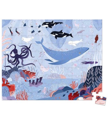 Puzzle Océano Ártico Janod 100 Piezas