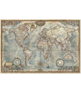 Puzzle El Mundo Mapa Político Educa