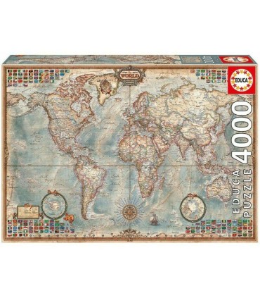 Puzzle El Mundo Mapa Político Educa