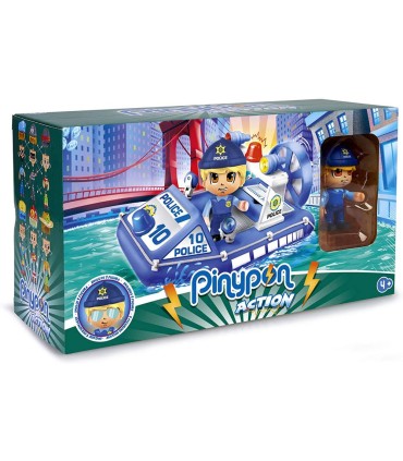 Lancha Policía PinyPon Action