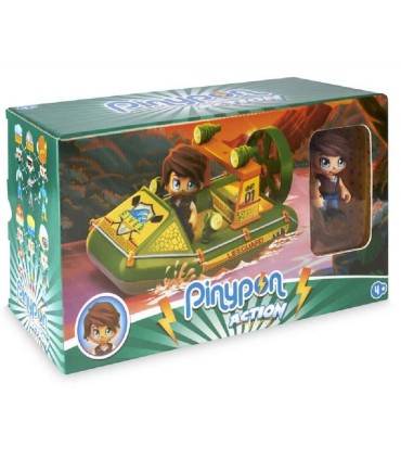Lancha de Rescate PinyPon Action Wild