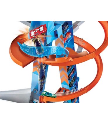 Hot Wheels Torre Choques en el Aire