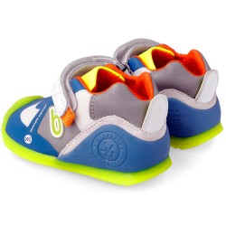 Deportiva Biomecanics Bebé Azul Eléctrico Multicolor