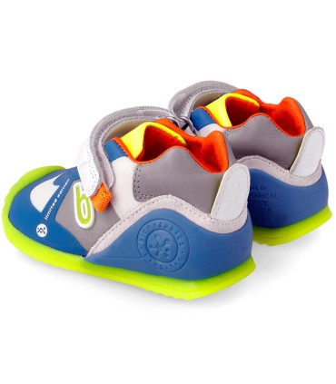 Deportiva Biomecanics Bebé Azul Eléctrico Multicolor