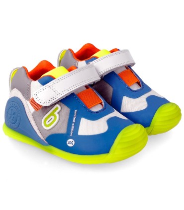 Deportiva Biomecanics Bebé Azul Eléctrico Multicolor