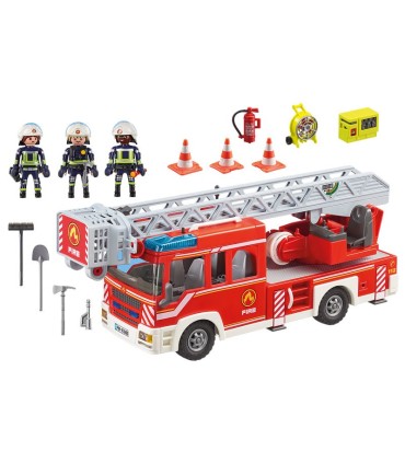 Playmobil 9463 - Camión de Bomberos y escalera con luces