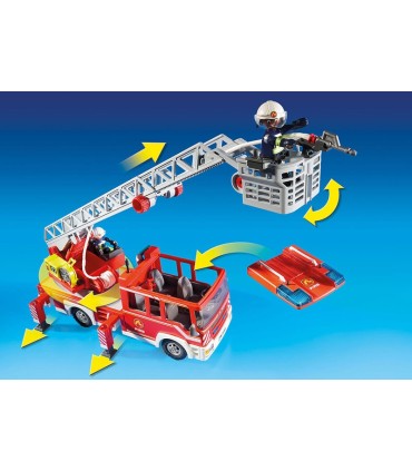 Playmobil 9463 - Camión de Bomberos y escalera con luces