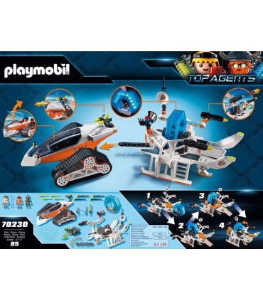 Playmobil 70230 Spy Team Comando de Nieve
