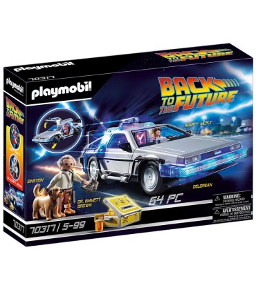 Playmobil 70317 Regreso al Futuro DeLorean