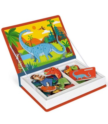 Libro Magnético Dinosaurios Janod