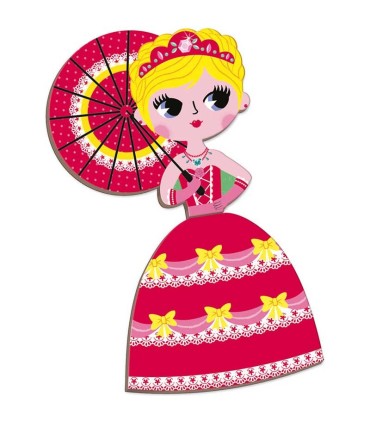 Libro Magnético Princesas Janod