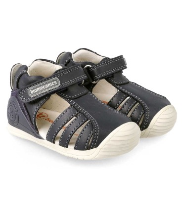 Biomecanics sandalia cerrada azul marino