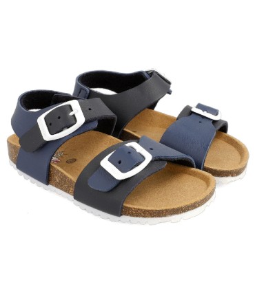 Sandalia Garvalín Niño Azul y Eléctrico