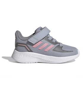 Deportiva Adidas Runfalcon 2.0 Gris Infantil