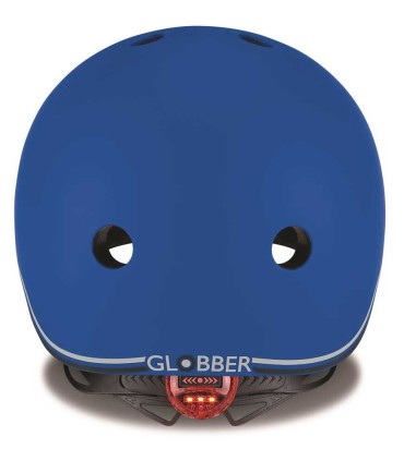 Casco Globber Go Up Lights Navy Blue