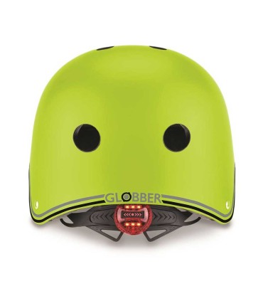 Casco Globber Junior Primo Lights Verde Lima