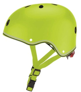 Casco Globber Junior Primo Lights Verde Lima