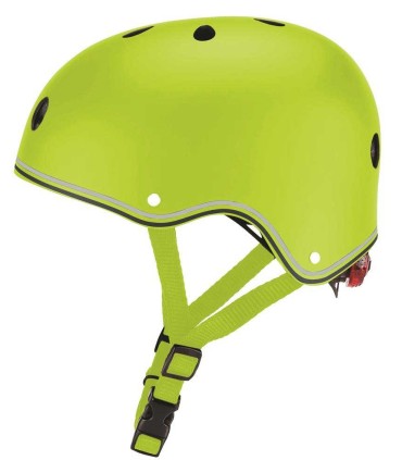 Casco Globber Junior Primo Lights Verde Lima