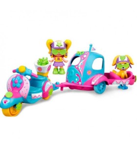 PinyPon My Puppy and Me Moto con Remolque