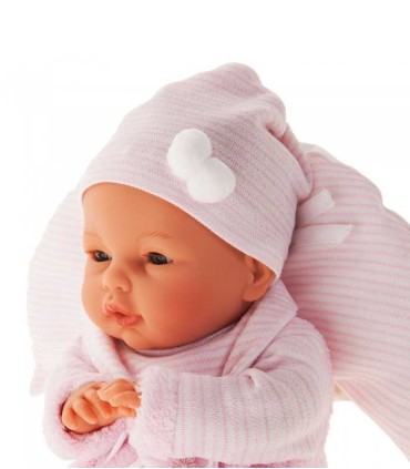 Bimba Cojín Rosa Muñecas Antonio Juan