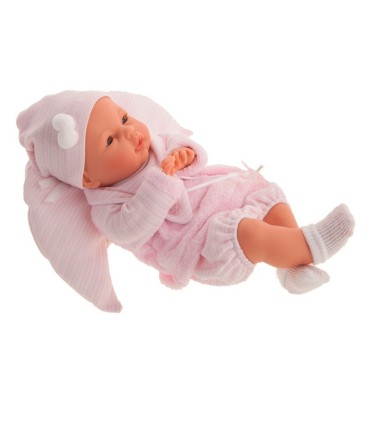 Bimba Cojín Rosa Muñecas Antonio Juan