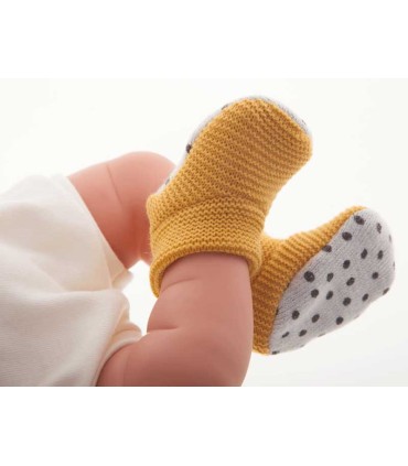 Recién Nacido Nico Manta Mostaza