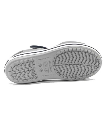 Sandalia Crocs Crocband Light Grey / Navy