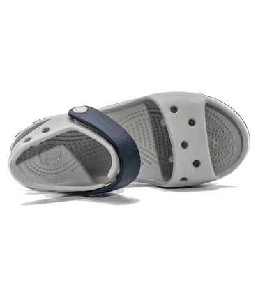 Sandalia Crocs Crocband Light Grey / Navy