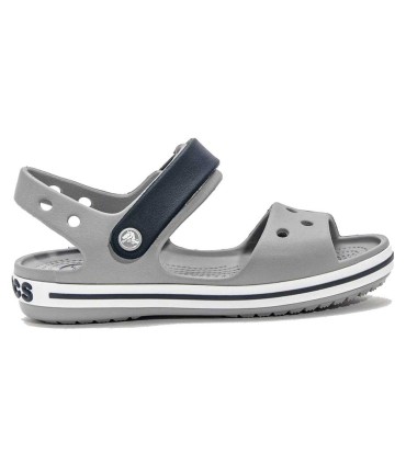 Sandalia Crocs Crocband Light Grey / Navy
