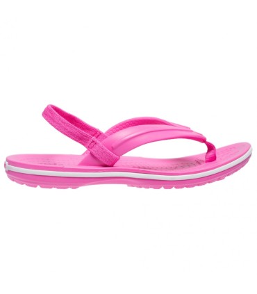 Chancla Crocs Crocband Strap Flip Electric Pink