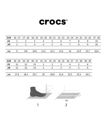 Chancla Crocs Crocband Strap Flip Electric Pink tallas