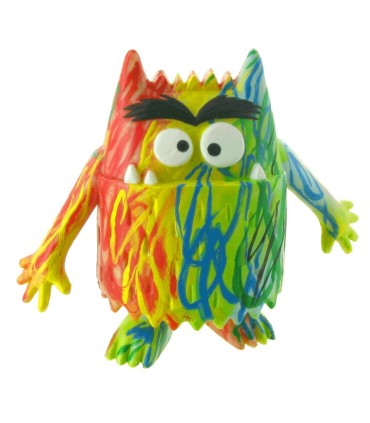 Figura Monstruo de Colores Multicolor
