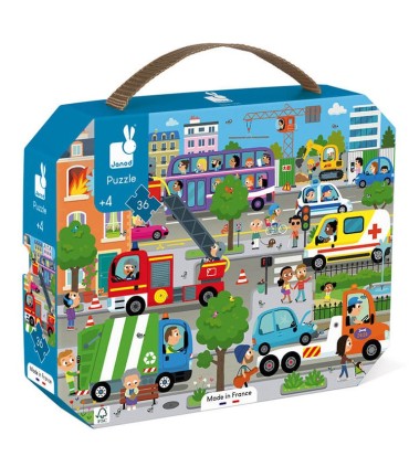 Puzzle La Ciudad Janod 36 Piezas