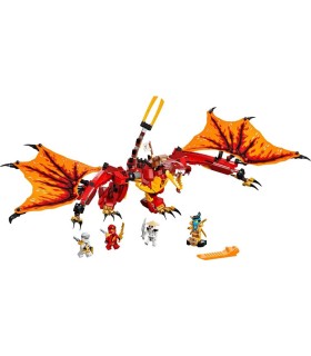 Ataque del Dragón de Fuego Lego Ninjago 71753