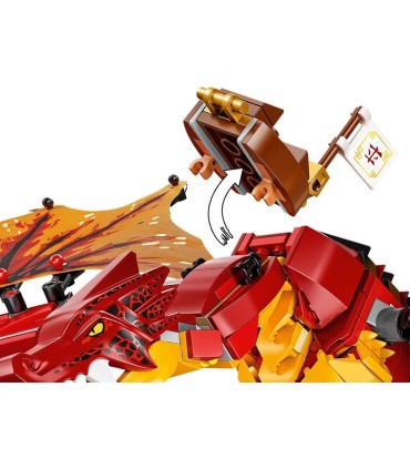 Ataque del Dragón de Fuego Lego Ninjago 71753