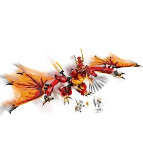 Ataque del Dragón de Fuego Lego Ninjago 71753