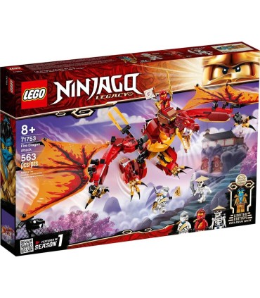 Ataque del Dragón de Fuego Lego Ninjago 71753