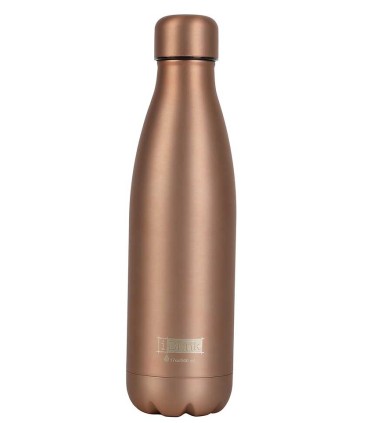 Botella Térmica iDrink Metalizada 500 Ml. rosa