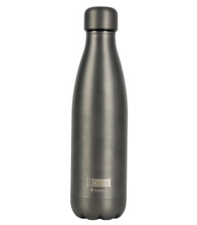 Botella Térmica iDrink Metalizada 500 Ml. gris