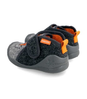Zapatilla Biohome Gris Little Tiger