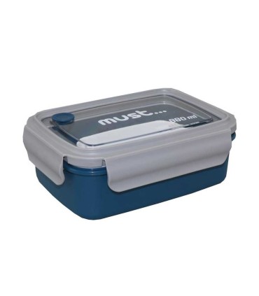 Sandwichera 850 ml. azul