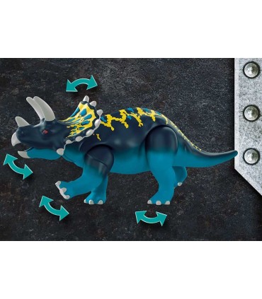 Triceratops: Disturbios Por Las Piedras Playmobil 70627