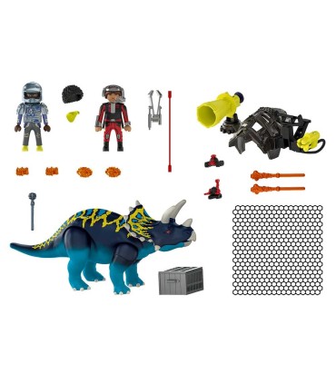 Triceratops: Disturbios Por Las Piedras Playmobil 70627