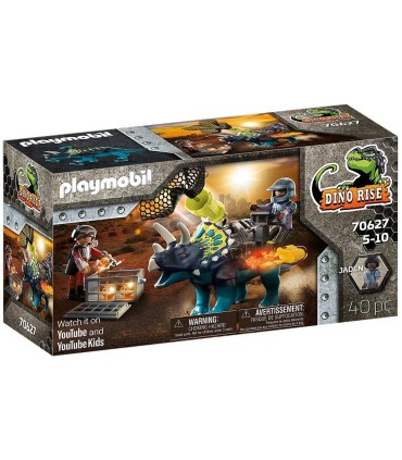 Triceratops: Disturbios Por Las Piedras Playmobil 70627