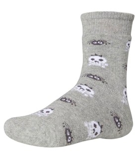 Calcetín Térmico Antideslizante Calaveras Ysabel Mora